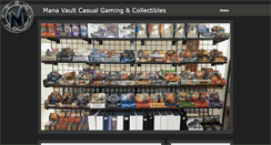 Desktop Screenshot of manavaultcasualgaming.com